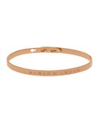 Bracciale Maman d'Amour in ottone rosa