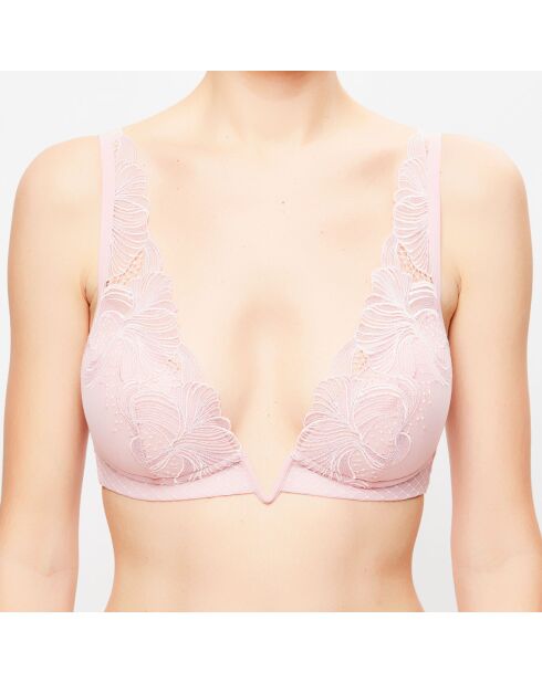 Soutien-gorge triangle Garnet rose