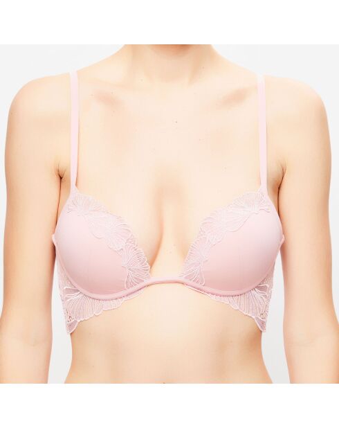 Soutien-gorge push-up sans armatures Garnet rose