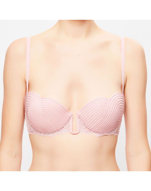 Soutien-gorge balconnet Garnet rose