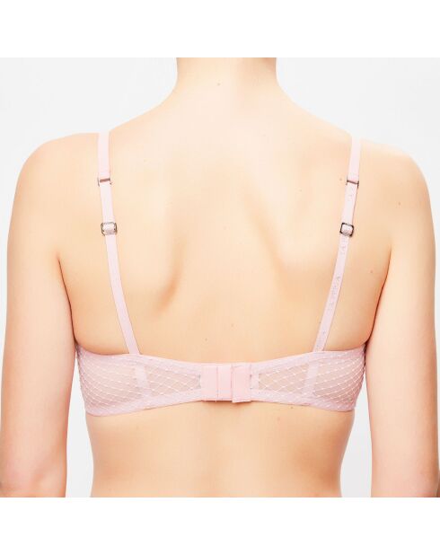 Soutien-gorge balconnet Garnet rose