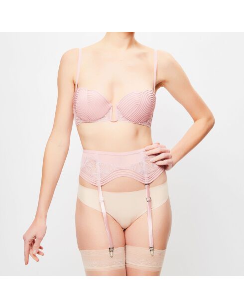 Soutien-gorge balconnet Garnet rose