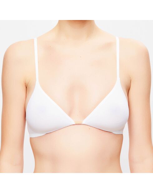 Soutien-gorge triangle Simplicity blanc