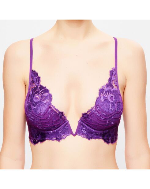 Reggiseno triangolare imbottito Purple Desert Rose
