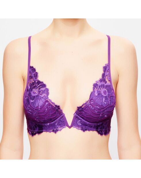 Soutien-gorge triangle coques Desert Rose violet