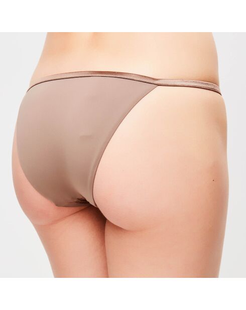 Bas de maillot Graphique Couture marron