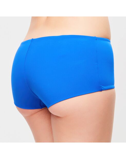 Braguitas de bikini azul eléctrico color aguamarina