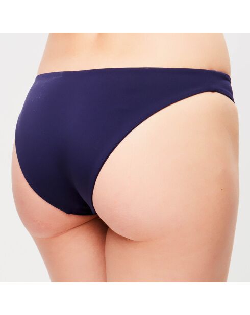 Beach Escape blaue Bikinihose mit niedriger Taille