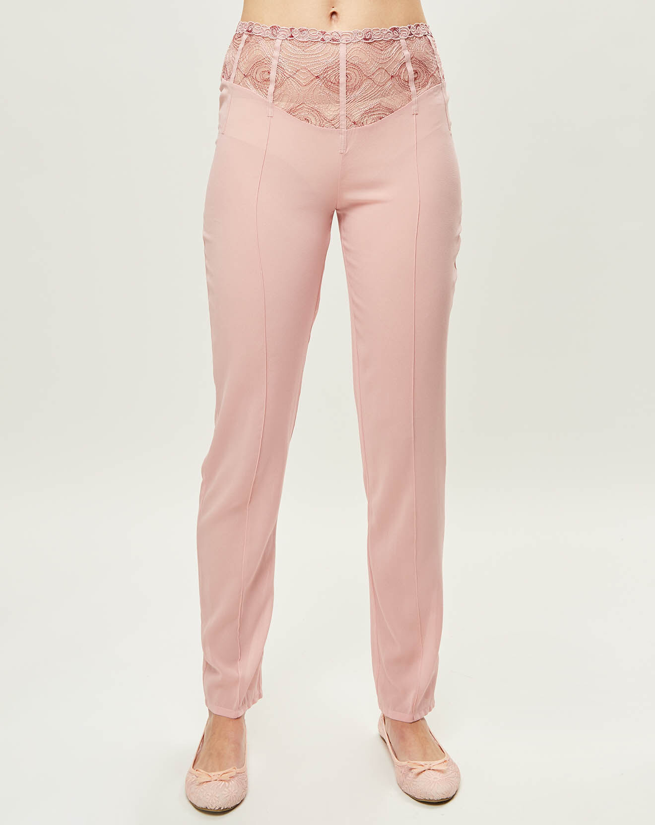 Porte-Jarretelles La Perla En Soie Mélangée Rose - Taille FR40/38, Neuf Avec Étiquettes