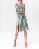 Robe Nife à motifs