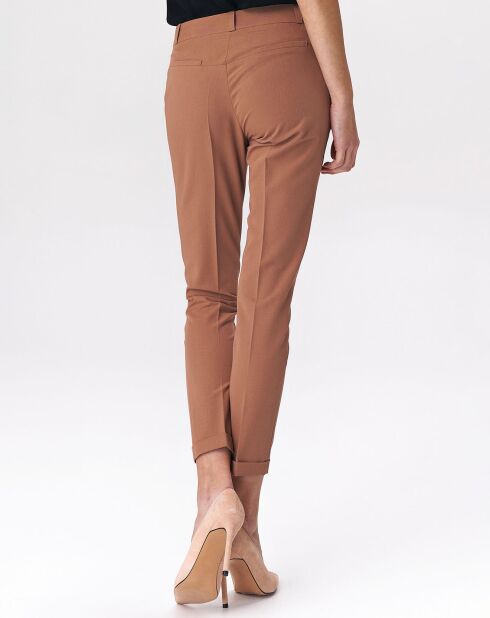 Pantalon Ella caramel