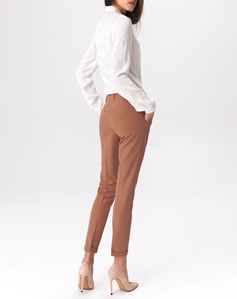 Pantalones Ella caramel