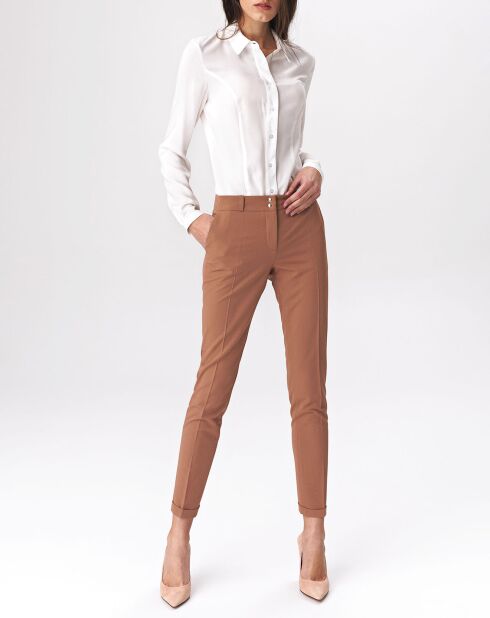 Pantalon Ella caramel