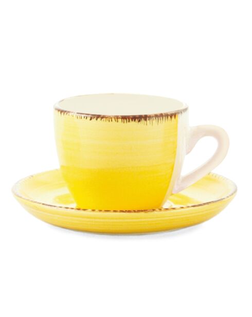 Service à café Naima multicolore - 6 personnes