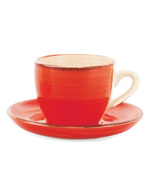 Service à café Naima multicolore - 6 personnes