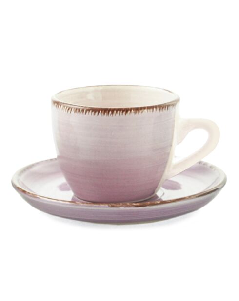 Service à café Naima multicolore - 6 personnes