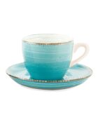 Service à café Naima multicolore - 6 personnes