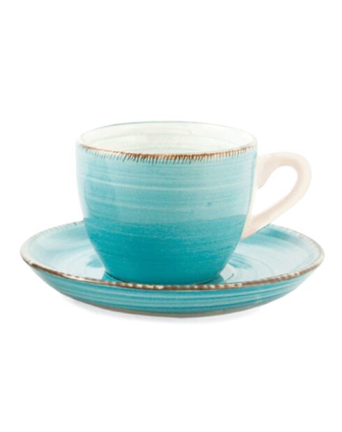 Service à café Naima multicolore - 6 personnes