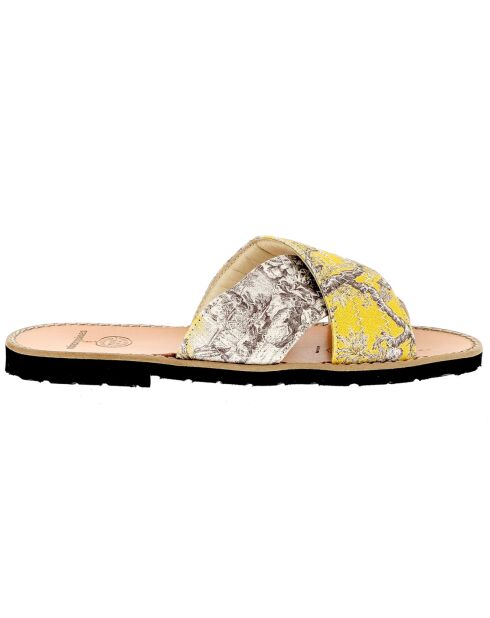 Gele muiltjes van Toile de Jouy