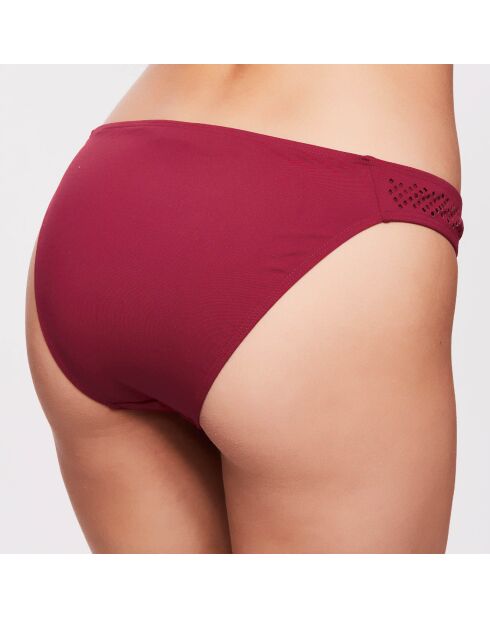Slip bikini Lison Rubis