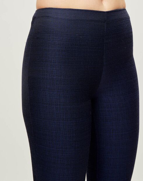 Legging Essentials texturé bleu