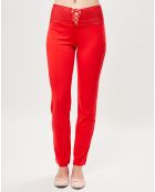 Pantalon Garnet rouge