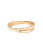 Anillo Maud en oro y latón