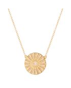 Adelasia Halskette aus Goldmessing und Zirkonen