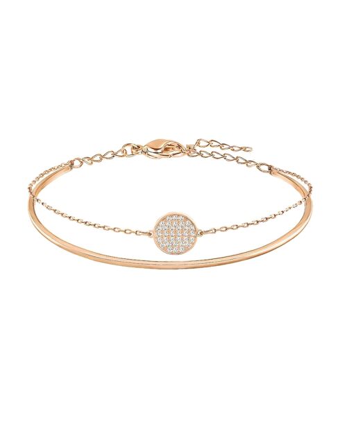 Andréa-armband in goud, messing en zirkonen