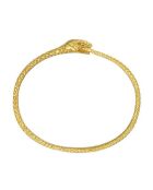 Pulsera Fanny de latón dorado