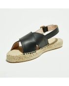 Sandales en Cuir noires