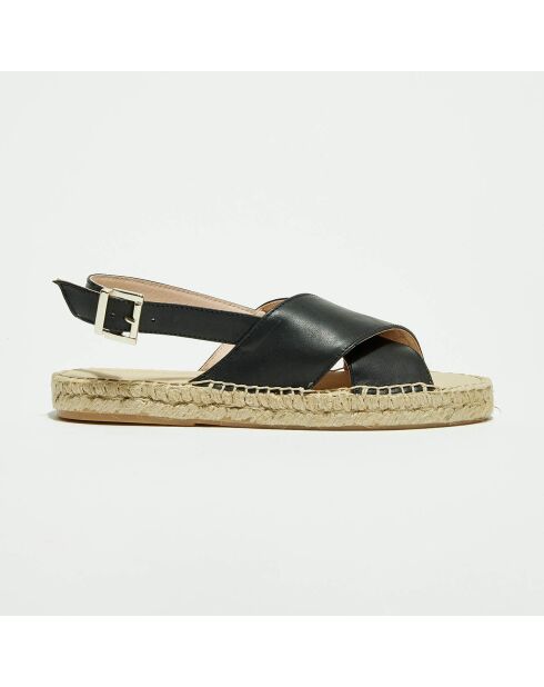 Sandales en Cuir noires
