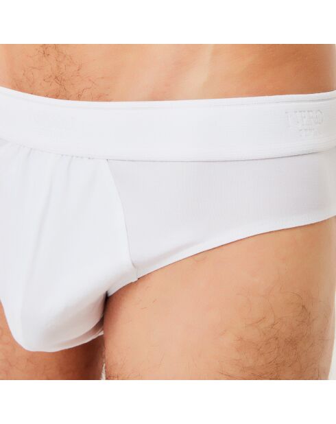 Slip taille basse Skin blanc