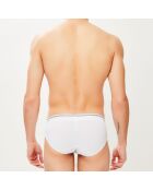 Slip taille basse Comfort blanc