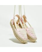 Espadrilles en Textile roses