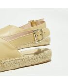 Sandales en Cuir naturel
