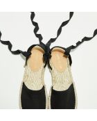 Espadrilles en Textile noires