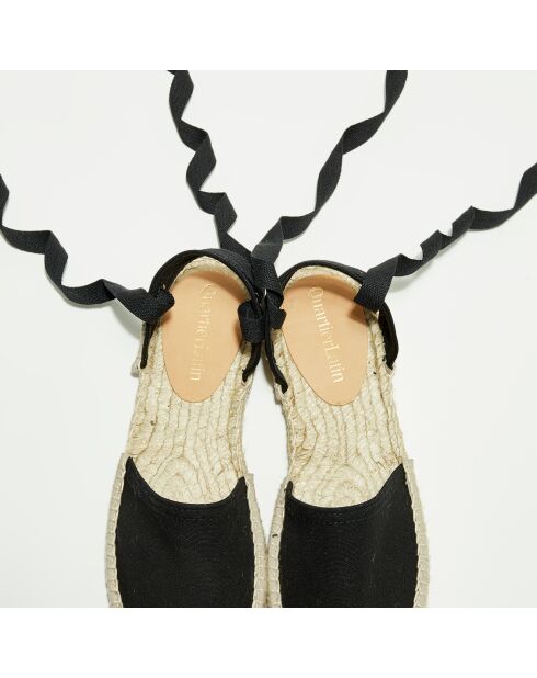 Espadrilles en Textile noires