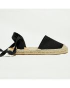 Espadrilles en Textile noires