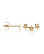 Boucles d'oreilles Andromède or jaune