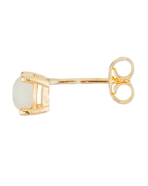 Boucles d'oreilles Pierre de Lune or jaune