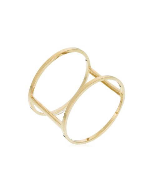 Jolie Cage goudgele gouden ring