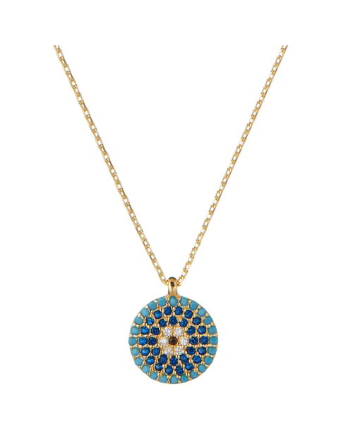Pendentif Rayon coloré or jaune