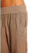 Pantalon 100% Lin Alina taupe