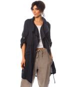 Veste 100% Lin Anemone marine