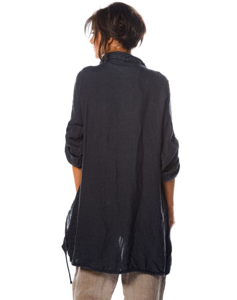 Veste 100% Lin Anemone marine