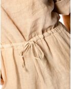 Combinaison 100% Lin Dalhia beige