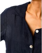 Robe 100% Lin Rose marine