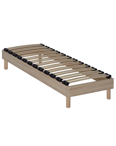 Kit somier de madera - 90x200 cm