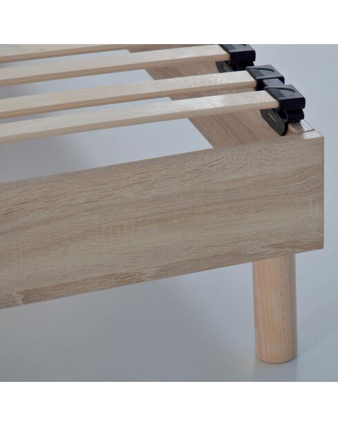 Kit somier de madera - 90x200 cm